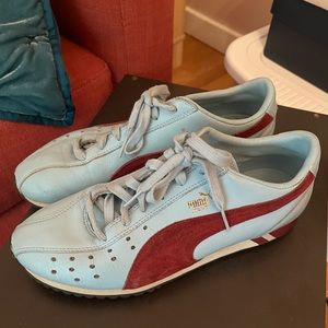 Retro bowling style Vintage Puma sneakers